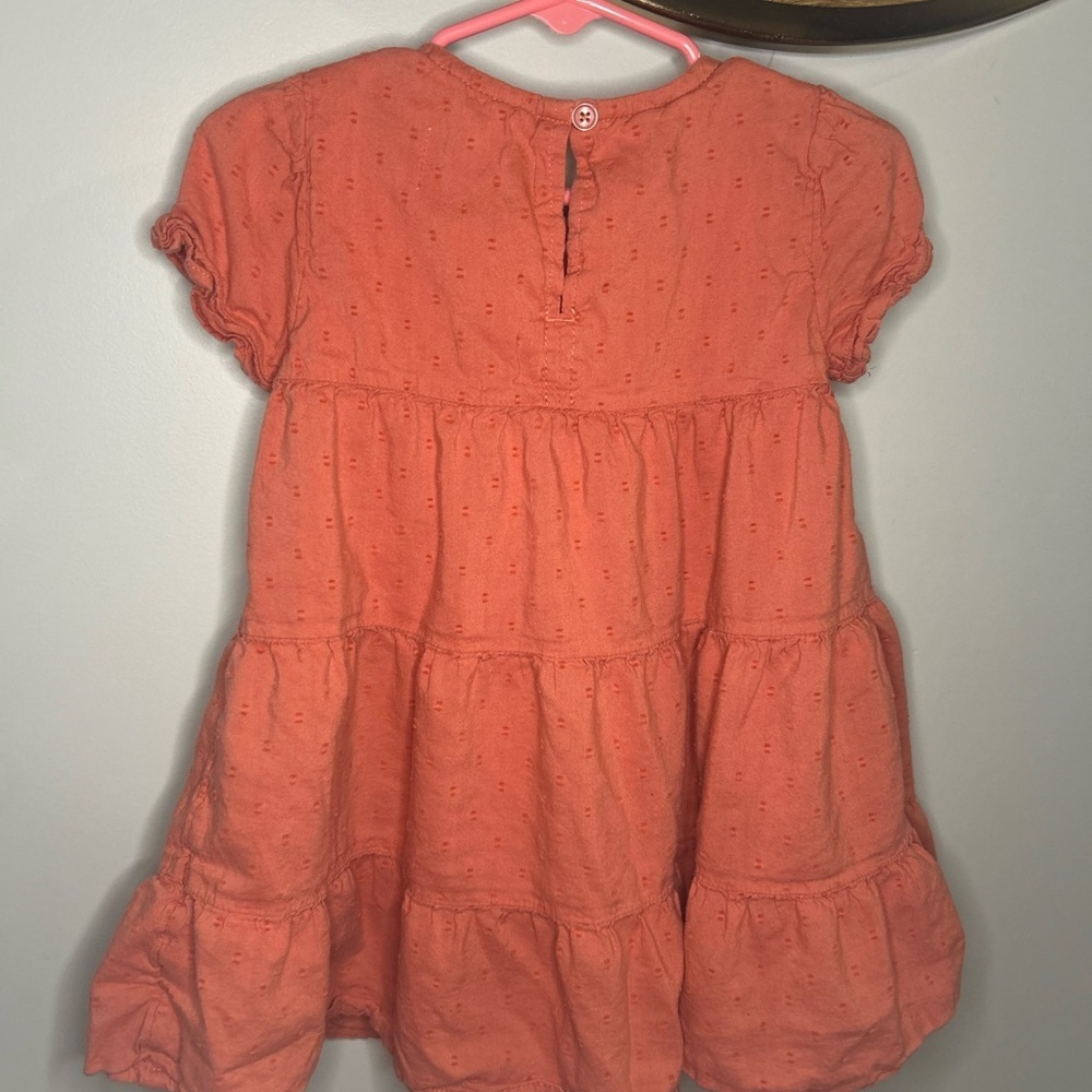 Old Navy Coral Kids Dress - Picture 7 of 9